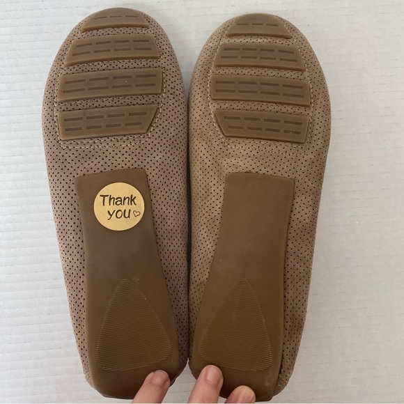 Vaneli Suede Loafers in Tan Womens Size 11 - Picture 7 of 9